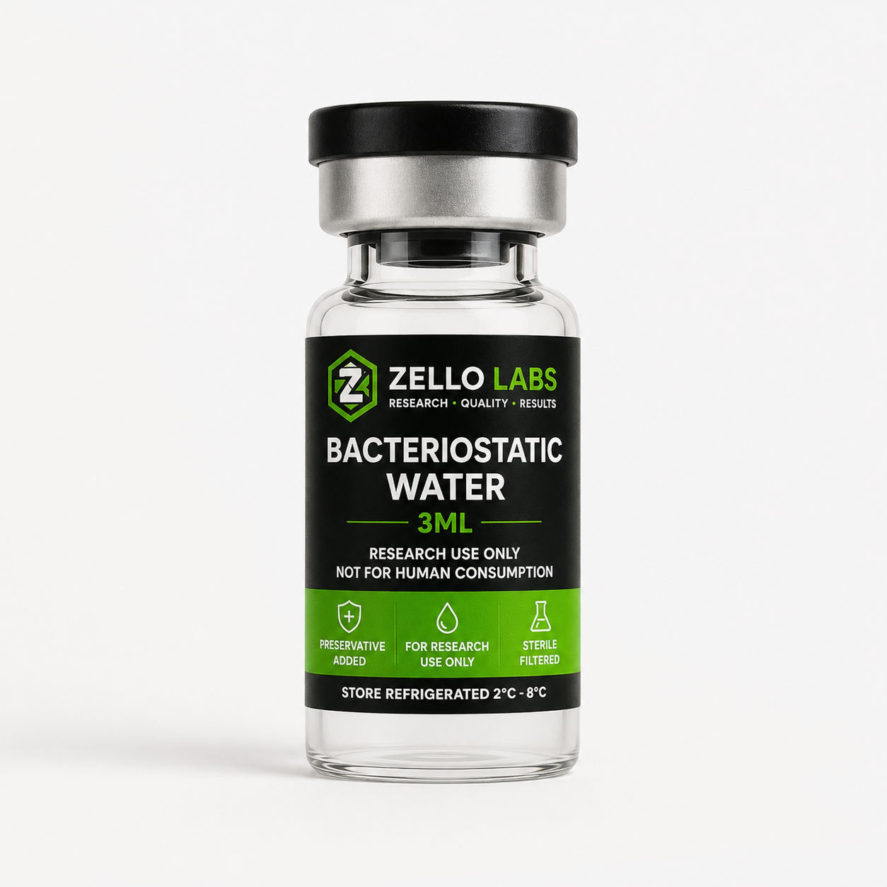 BACTERIOSTATIC WATER